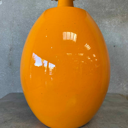 Groovy Orange Mid Century Modern Lamp