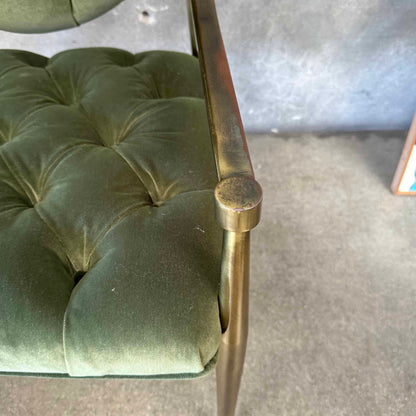 Set of 6 1970's Mastercraft Dining Chairs Designed By Bernhard Rohne