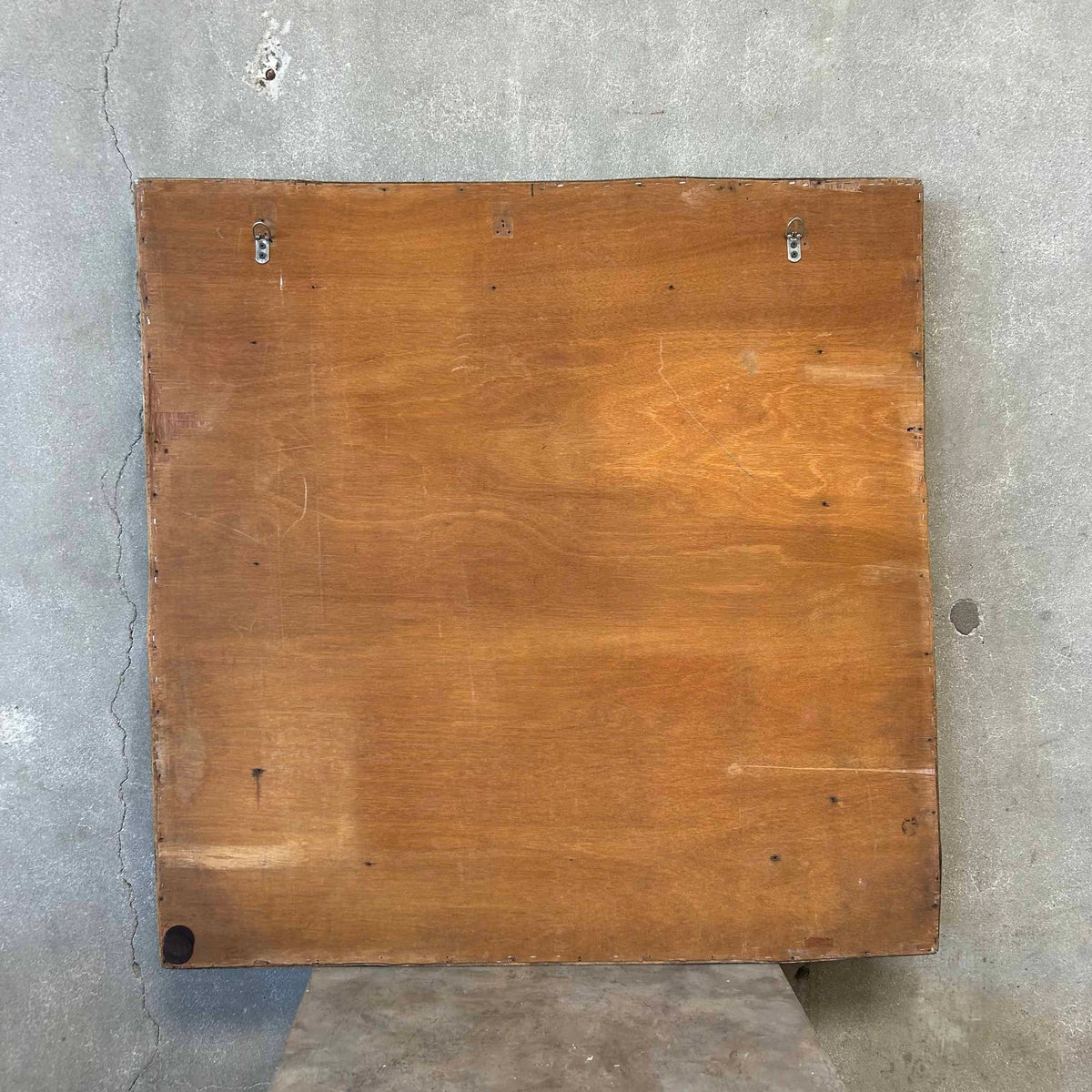 Vintage Bamboo Mirror