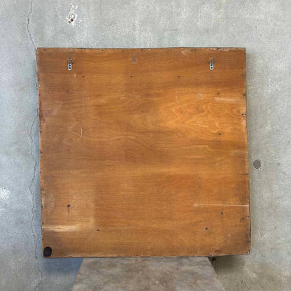 Vintage Bamboo Mirror