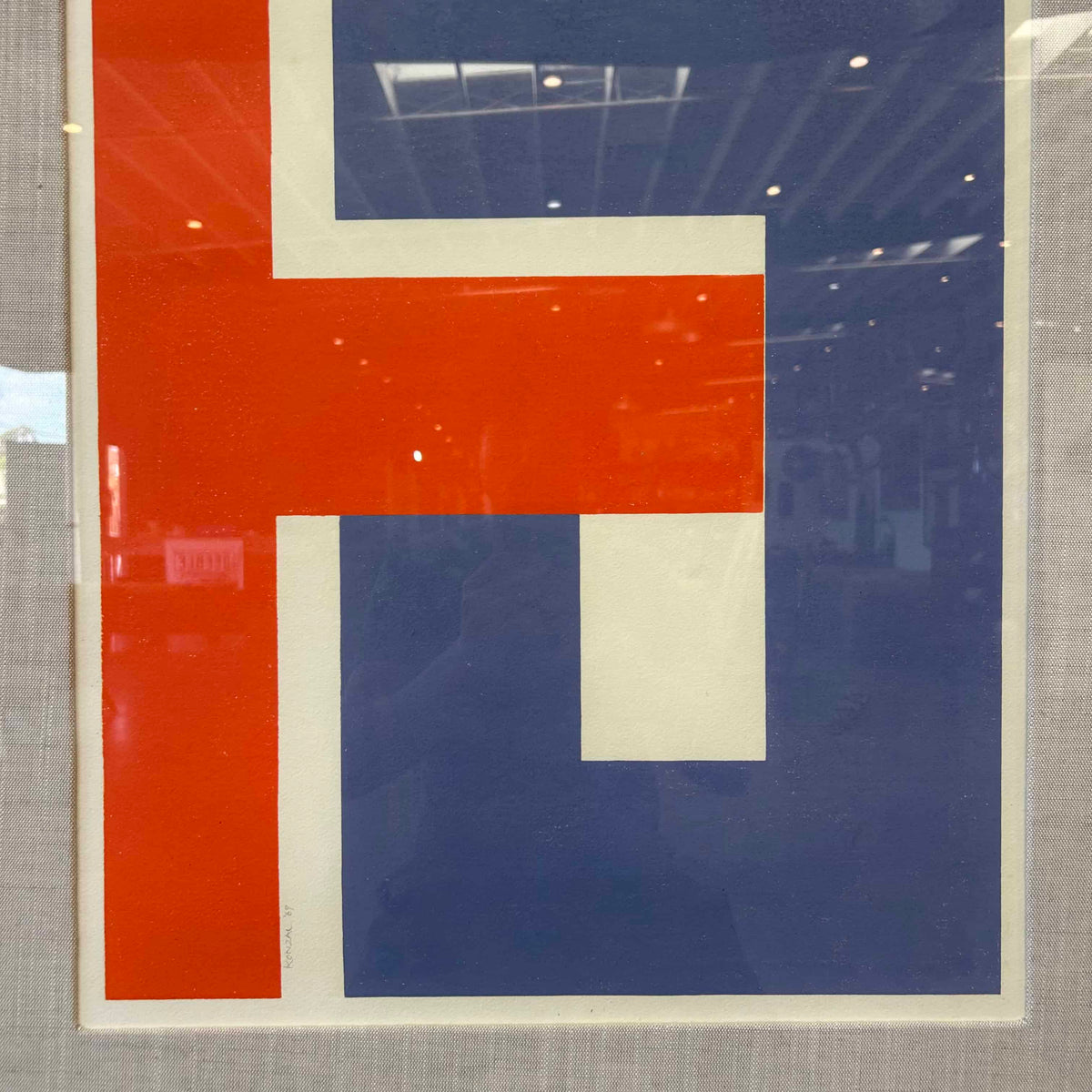Untitled by Joseph Konzal, Acrylic on Paper 1969