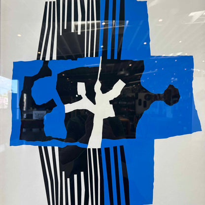 "Reflections" by Harold Krisel, Silkscreen On Paper