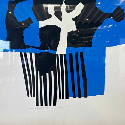 "Reflections" by Harold Krisel, Silkscreen On Paper