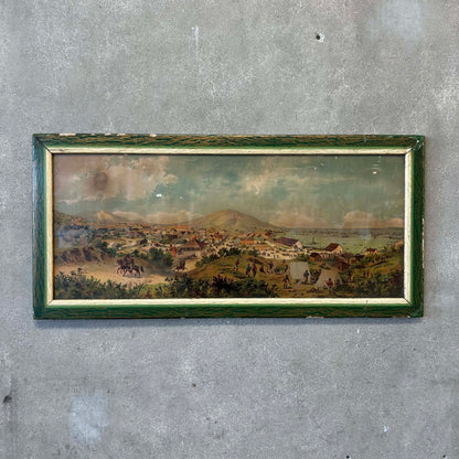Vintage Print Titled "San Francisco in July 1849"