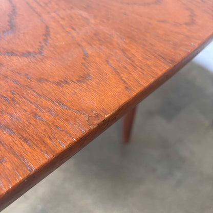 A/S Randers Mobelfabrik Danish 1960s Coffee Table to Dining Table Convertible