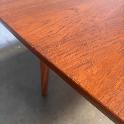 A/S Randers Mobelfabrik Danish 1960s Coffee Table to Dining Table Convertible