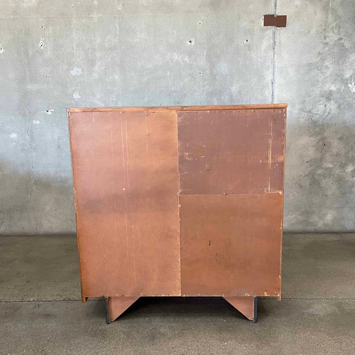 Witco Style Pulaski Oceanic Mid Century Highboy Armoire
