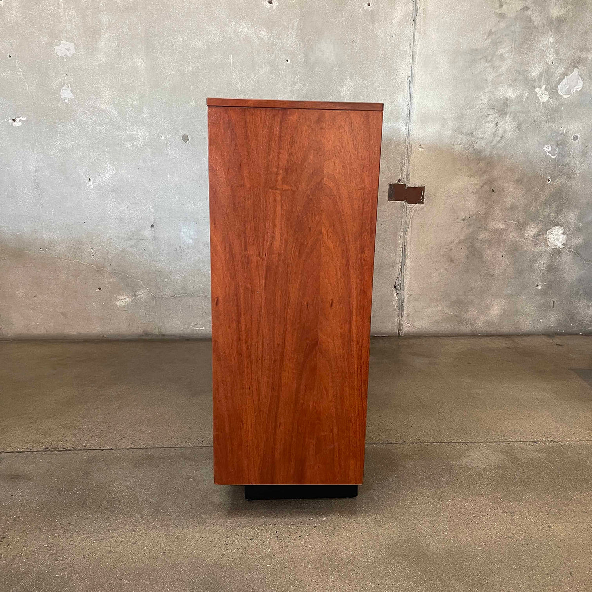 Witco Style Pulaski Oceanic Mid Century Highboy Armoire