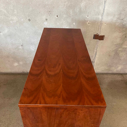 Witco Style Pulaski Oceanic Mid Century Highboy Armoire