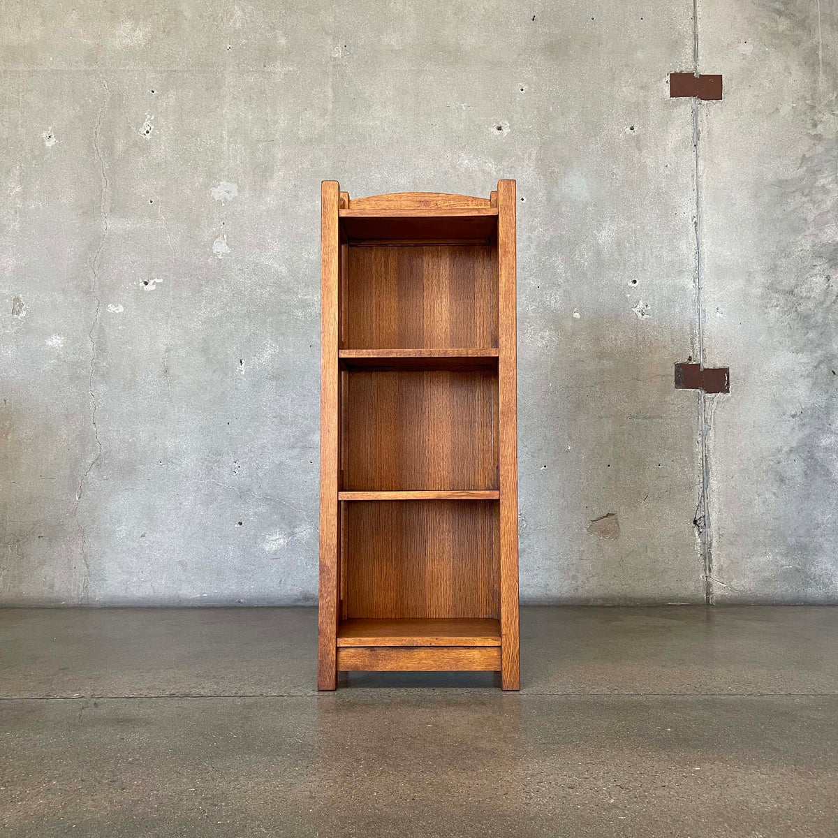 Vintage Arts & Crafts Oakwood Bookshelf #1