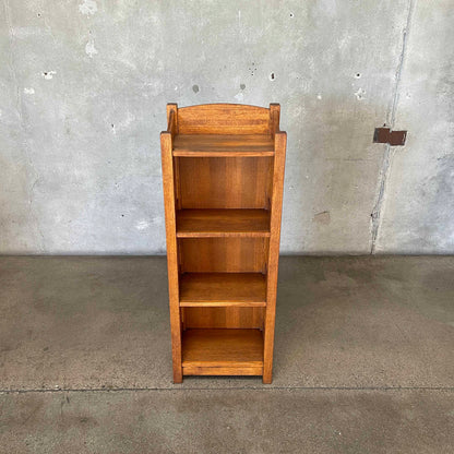 Vintage Arts & Crafts Oakwood Bookshelf #1