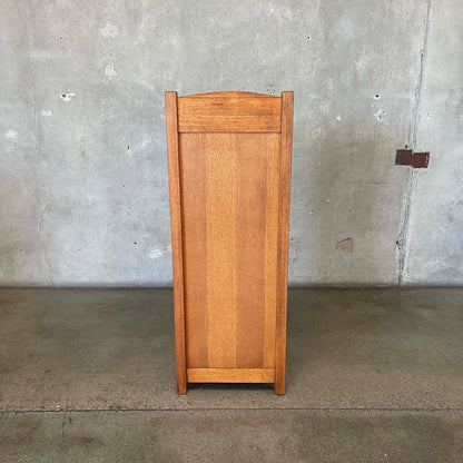 Vintage Arts & Crafts Oakwood Bookshelf #1