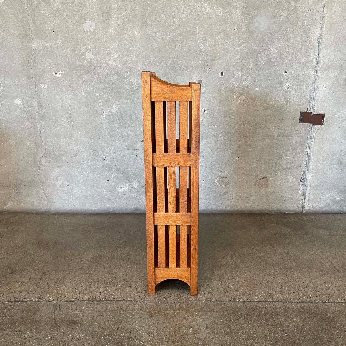 Vintage Arts & Crafts Oakwood Bookshelf #1