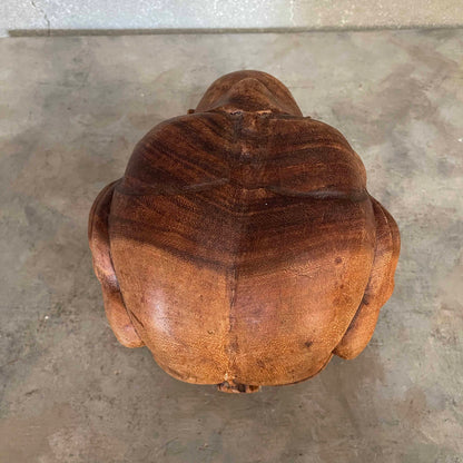 Vintage Hand Carved Weeping Buddha