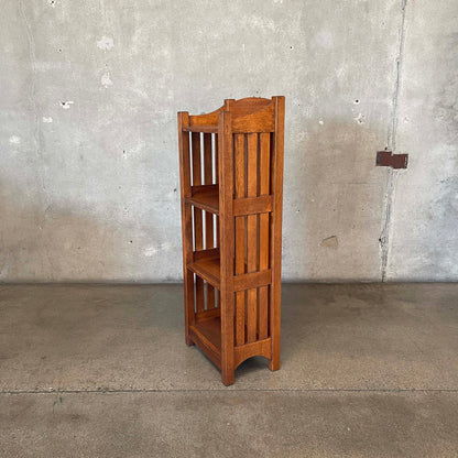 Vintage Arts & Crafts Oakwood Bookshelf #2