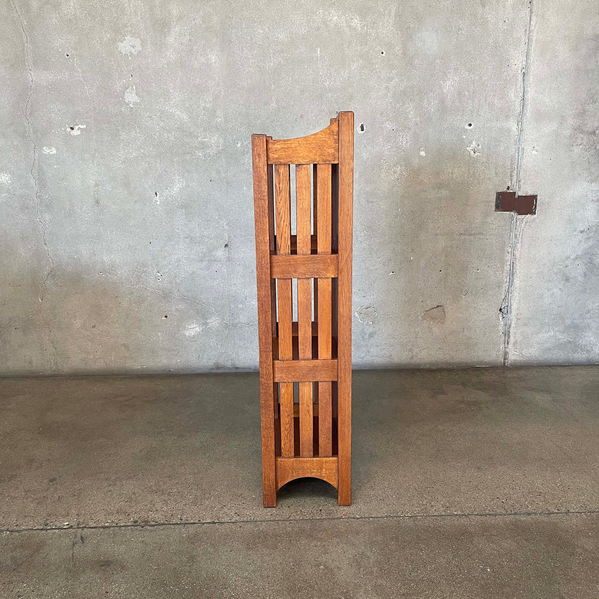 Vintage Arts & Crafts Oakwood Bookshelf #2