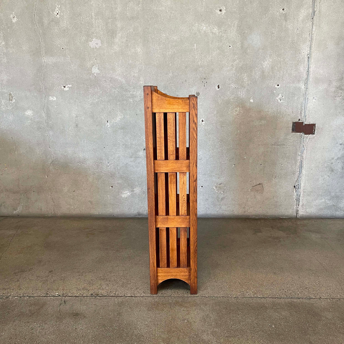 Vintage Arts & Crafts Oakwood Bookshelf #2