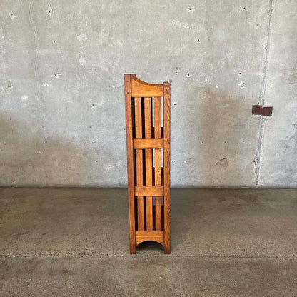 Vintage Arts & Crafts Oakwood Bookshelf #2