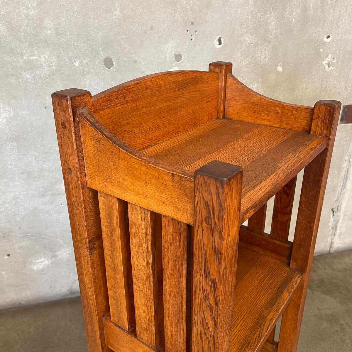Vintage Arts & Crafts Oakwood Bookshelf #2