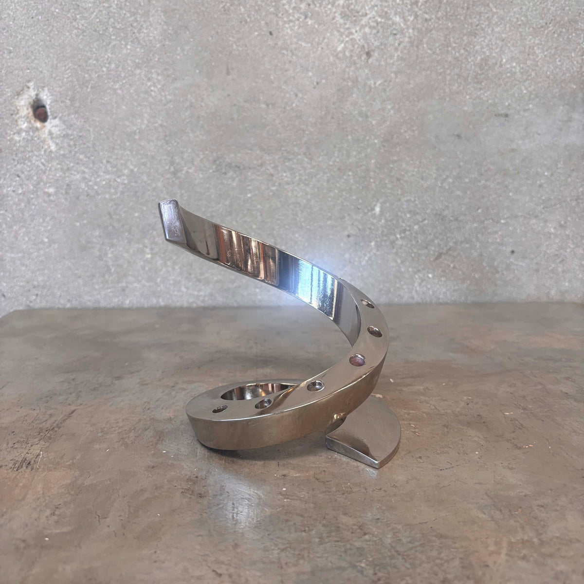 Dansk Chrome Candle Holder