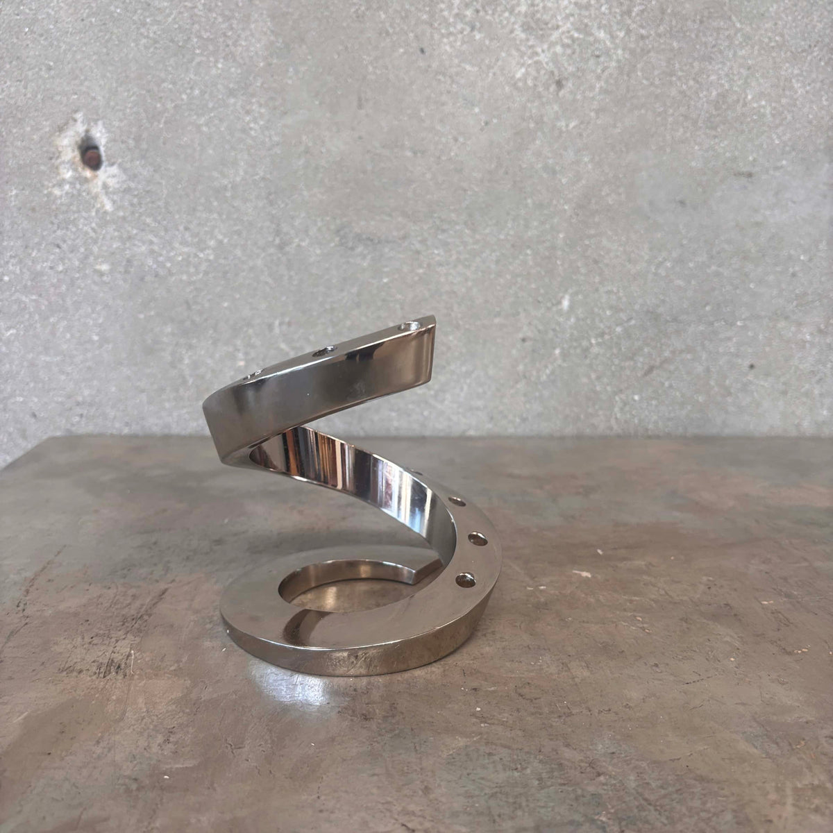 Dansk Chrome Candle Holder