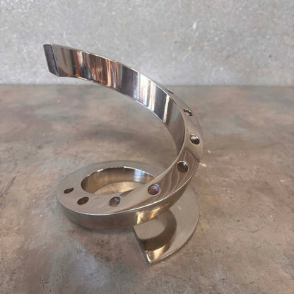 Dansk Chrome Candle Holder