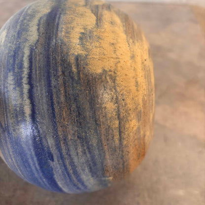 Vintage Studio Pottery Blue - Signed
