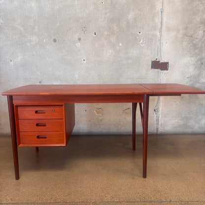 Drop Leaf Desk By Erik Buch For Oddense Makinsnedken AS - 1960's