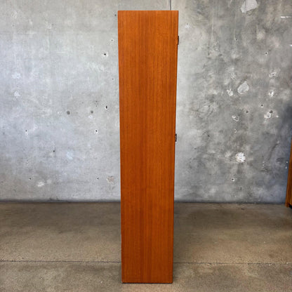 Vintage Teak Danish Bookshelf 3 Doors
