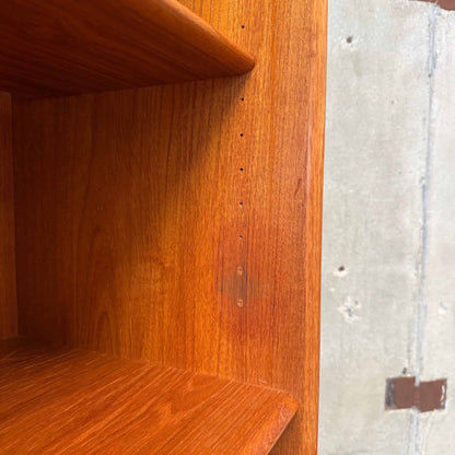 Vintage Teak Danish Bookshelf