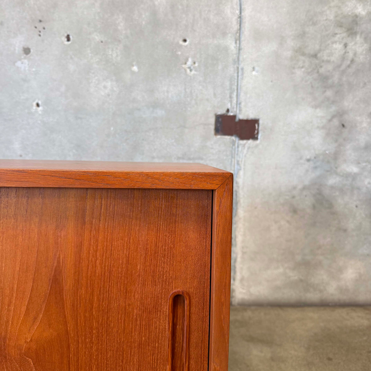 Danish Modern Teak Credenza By Poul Hundevad