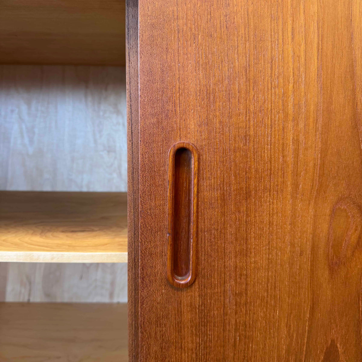 Danish Modern Teak Credenza By Poul Hundevad
