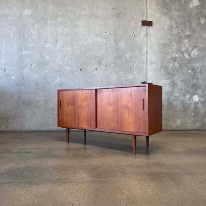 Danish Modern Teak Credenza By Poul Hundevad