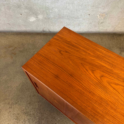 Danish Modern Teak Credenza By Poul Hundevad