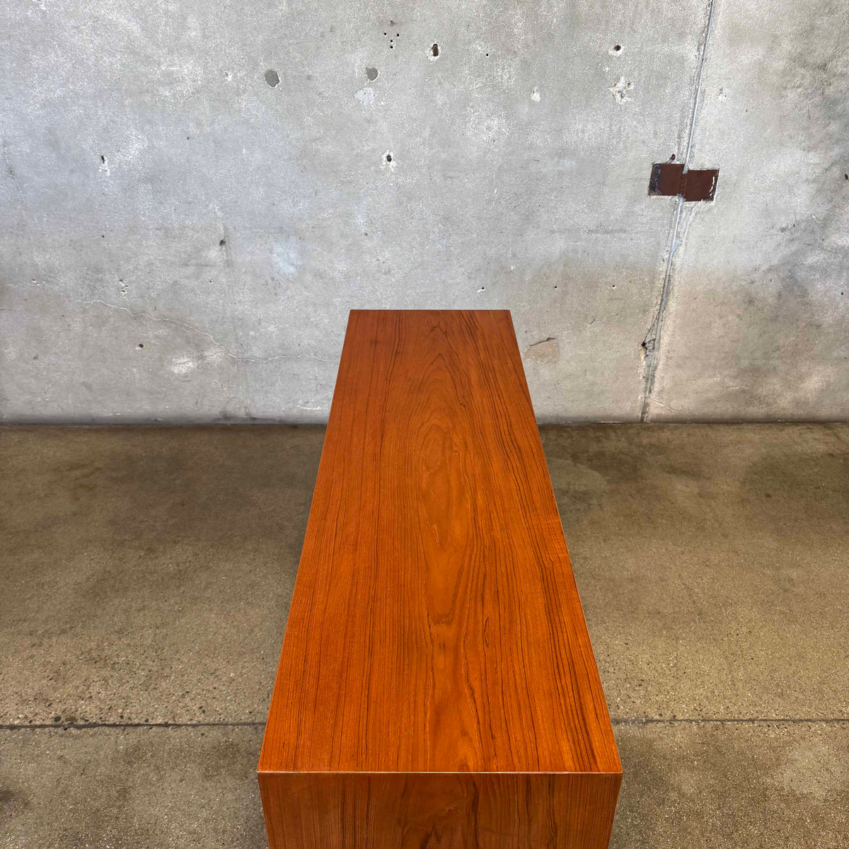 Danish Modern Teak Credenza By Poul Hundevad