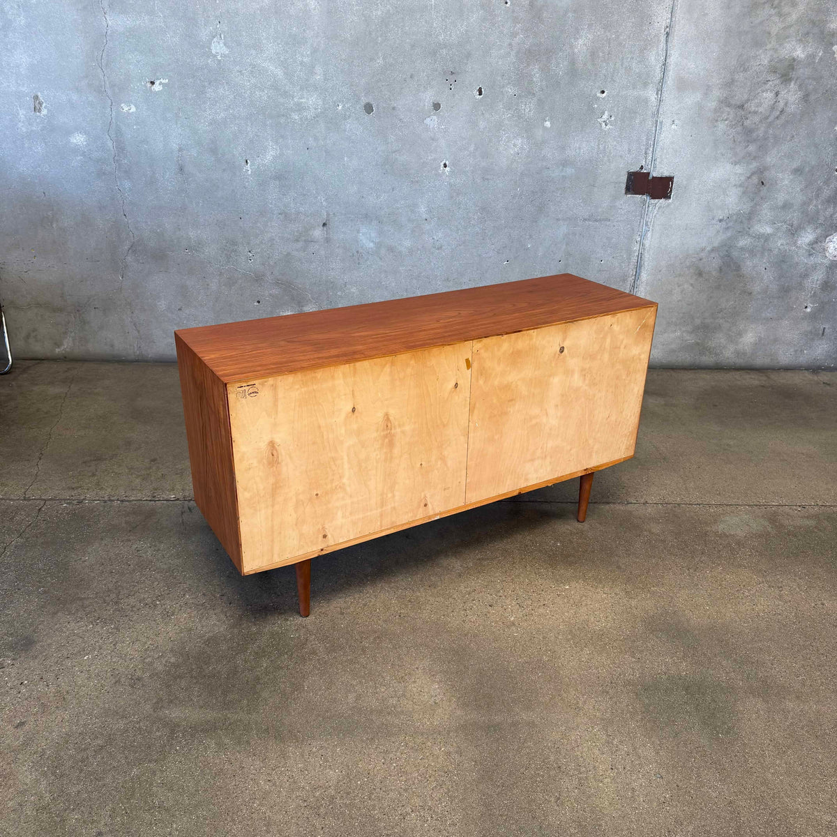 Danish Modern Teak Credenza By Poul Hundevad