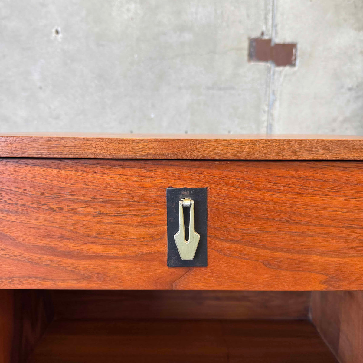 Mid Century Modern Walnut Nightstands by John Keal For Brown Saltman