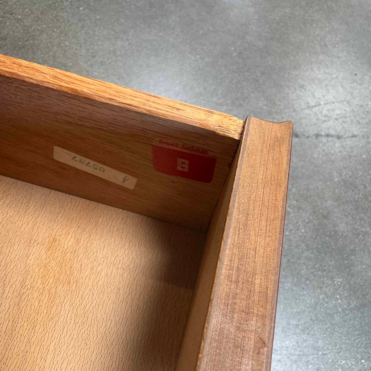 Mid Century Modern Walnut Nightstands by John Keal For Brown Saltman