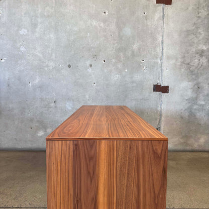 Walnut + Steel "Rule 1 Door" Credenza By Blu Dot