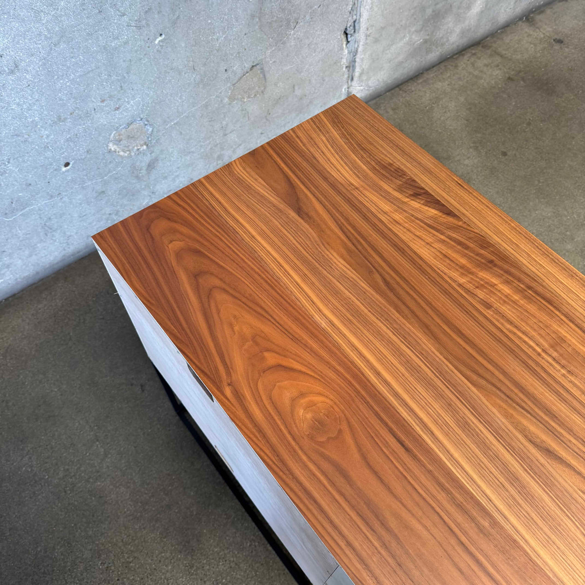Walnut + Steel "Rule 1 Door" Credenza By Blu Dot