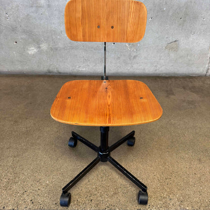 Danish Modern Kevi Task Chair By Jorgen Rasmussen