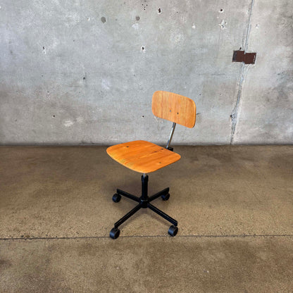 Danish Modern Kevi Task Chair By Jorgen Rasmussen