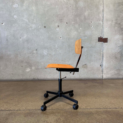 Danish Modern Kevi Task Chair By Jorgen Rasmussen
