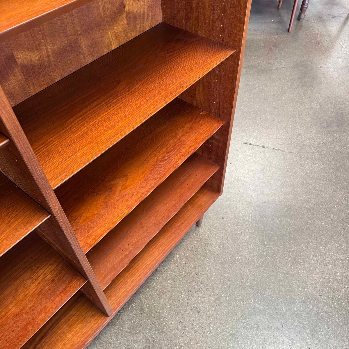 Danish Modern Teak Bookshelf By Poul Hundevad