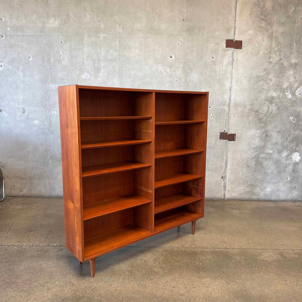 Danish Modern Teak Bookshelf By Poul Hundevad