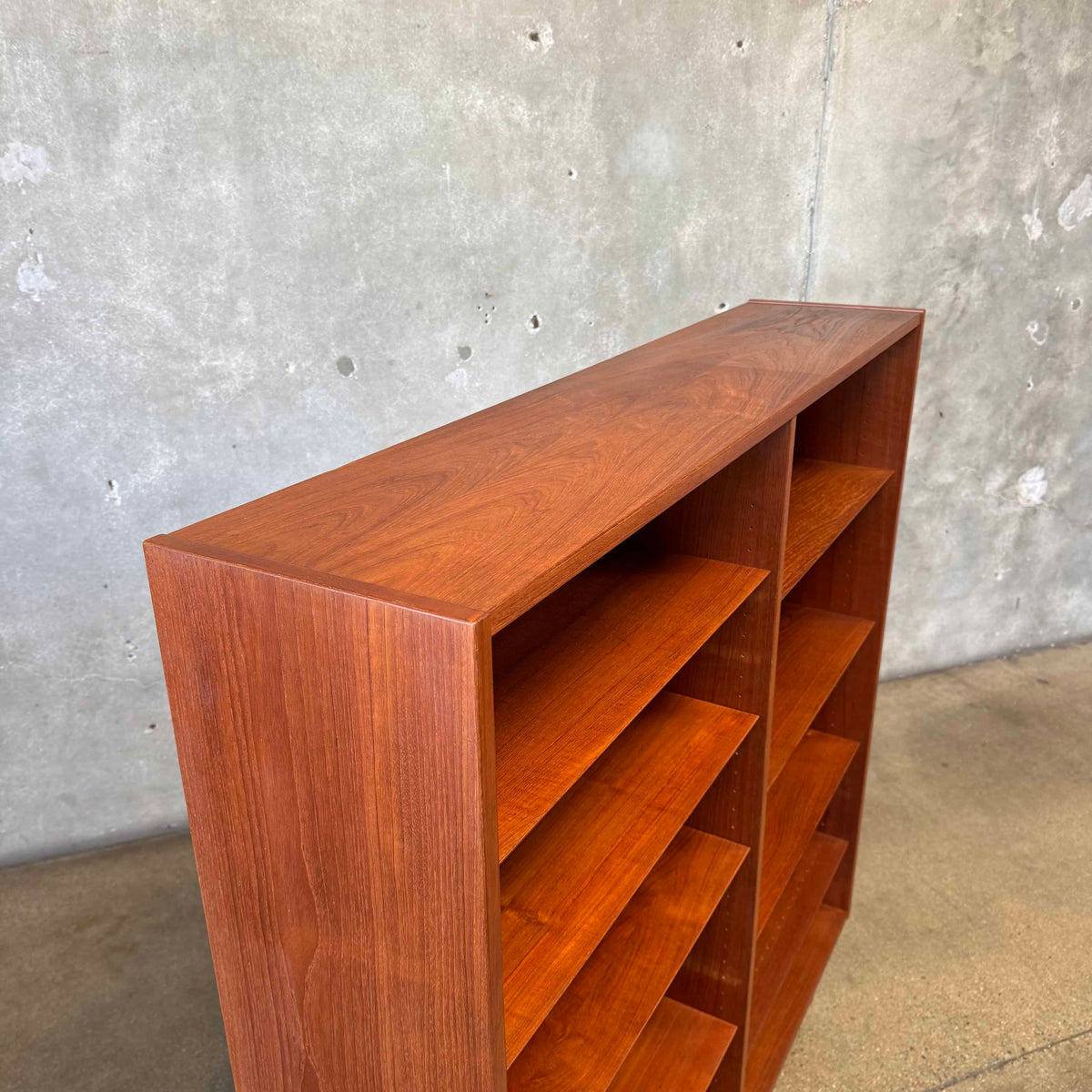 Danish Modern Teak Bookshelf By Poul Hundevad