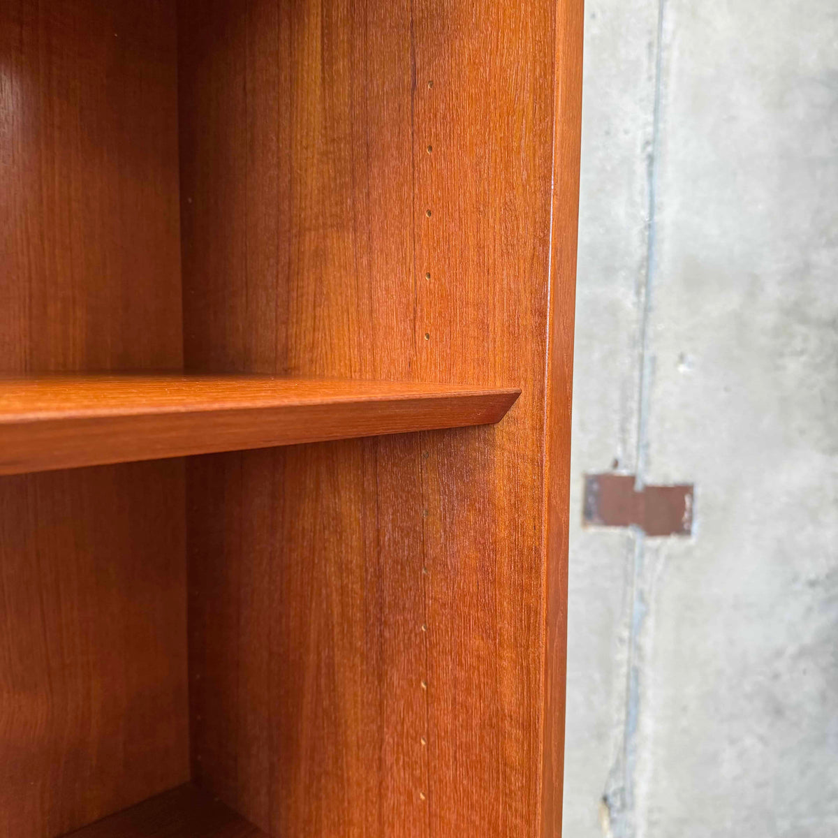 Danish Modern Teak Bookshelf By Poul Hundevad