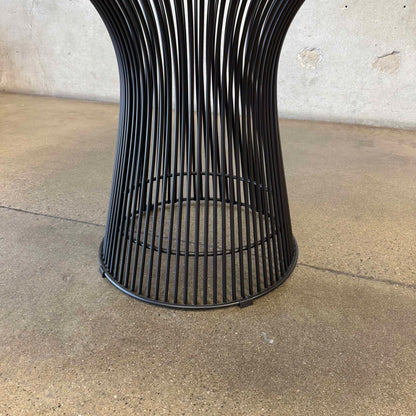 Warren Planter Style Dining Table With Smoked Glass Top