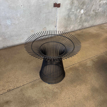 Warren Planter Style Dining Table With Smoked Glass Top
