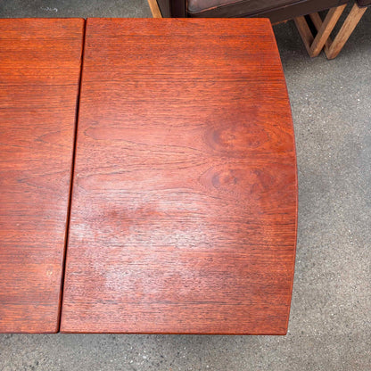 Drop Leaf Desk By Erik Buch For Oddense Makinsnedken AS - 1960's